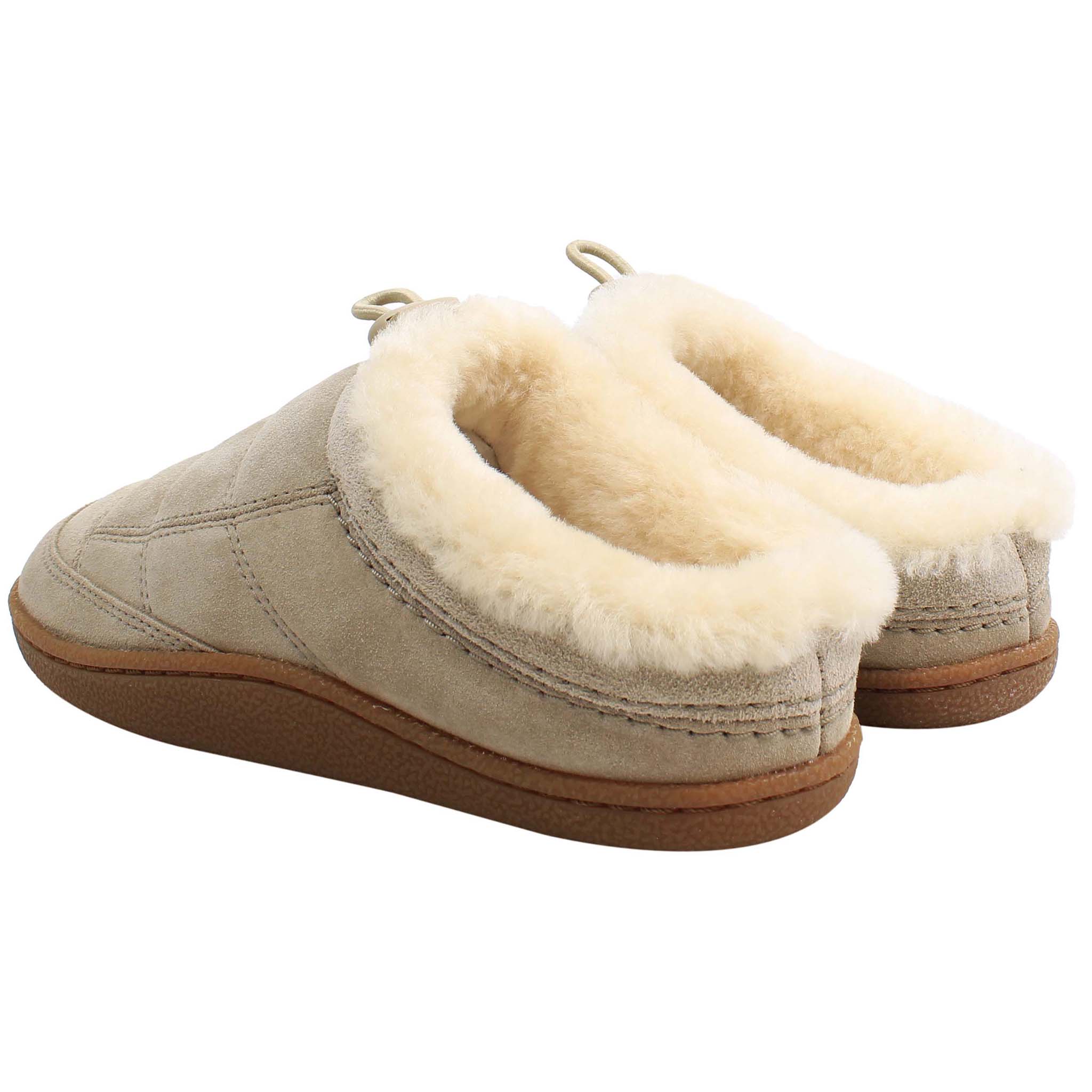 Clarks Pilton Womens Sand Mule Slippers