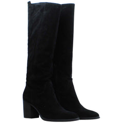 Clarks Park Side Womens Black Knee High Boots