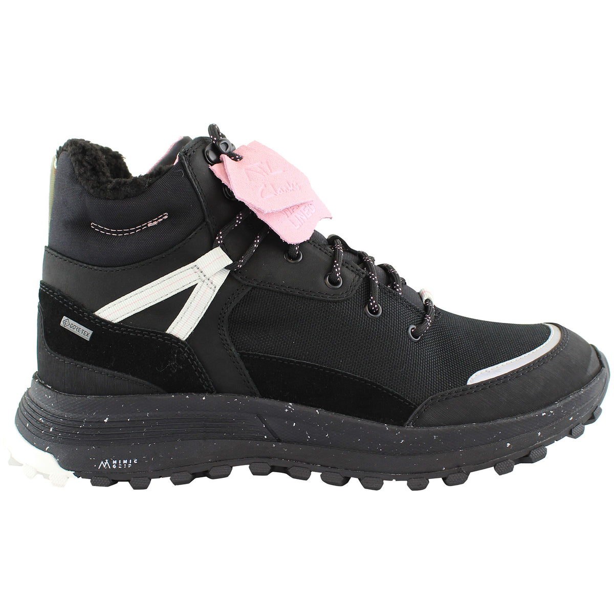 Clarks ATL Sky Gore-Tex Womens Black Boots