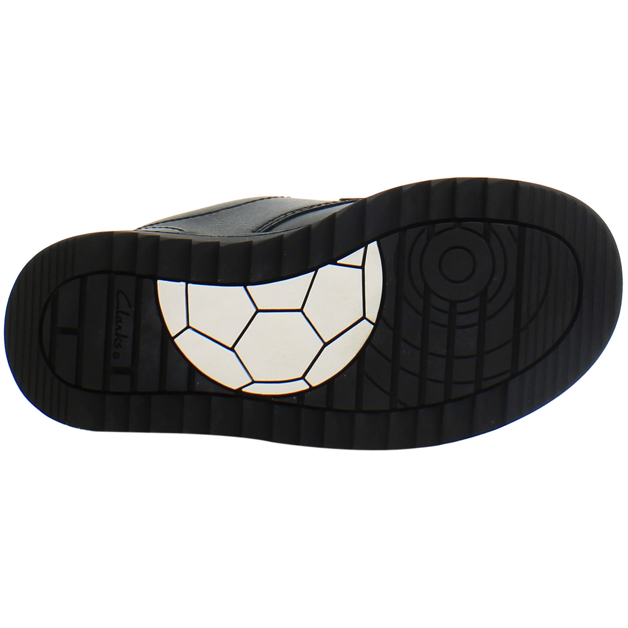 Clarks Goal Style Kids Black Shoes