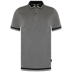 Ted Baker Affric Mens Navy/White Geo Polo Shirt