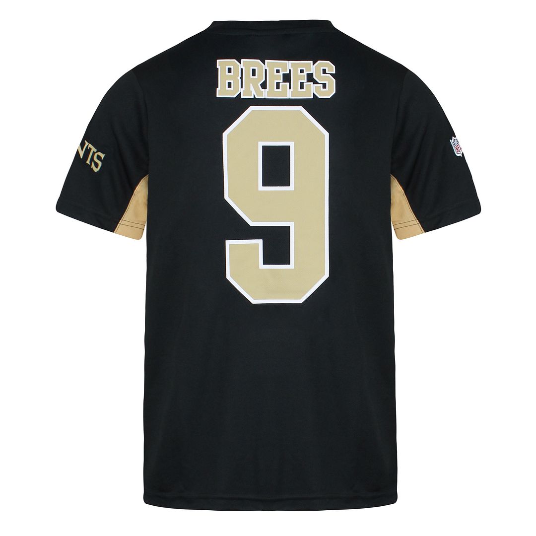 Fanatics NFL New Orleans Saints 9 Drew Brees Mens T-Shirt