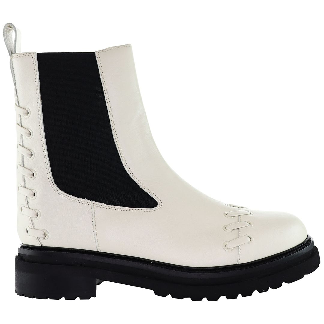 Ted Baker Lukki Womens White Chelsea Boots