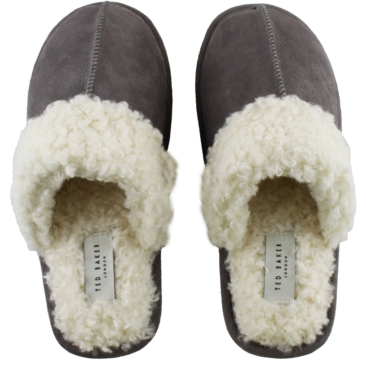Ted Baker Slippo Womens Grey Slippers