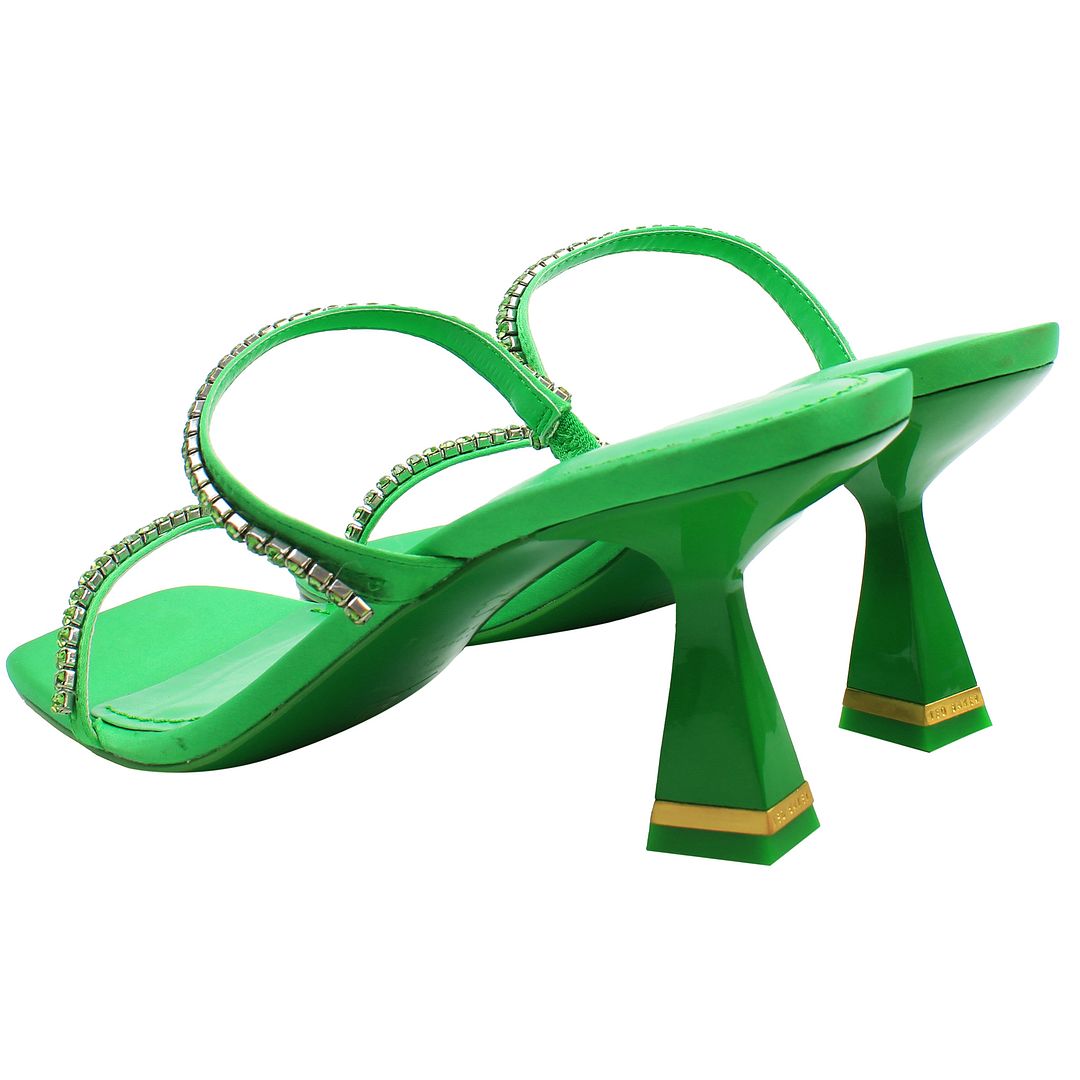 Ted Baker Rinita Diamante Womens Green Heeled Sandals