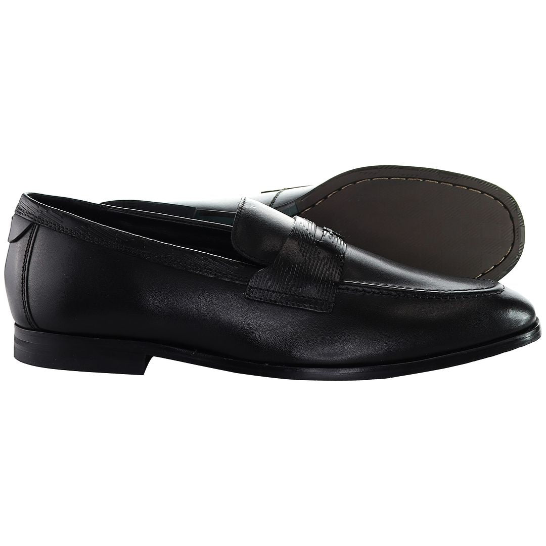 Ted Baker Adlerrc Saddle Mens Black Loafers Shoes