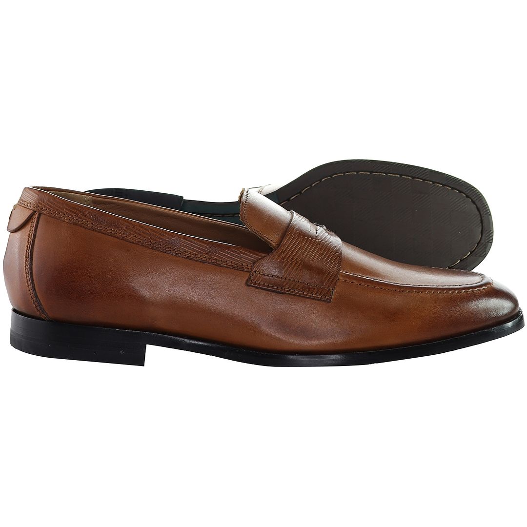 Ted Baker Adlerrc Saddle Mens Brown Loafers Shoes