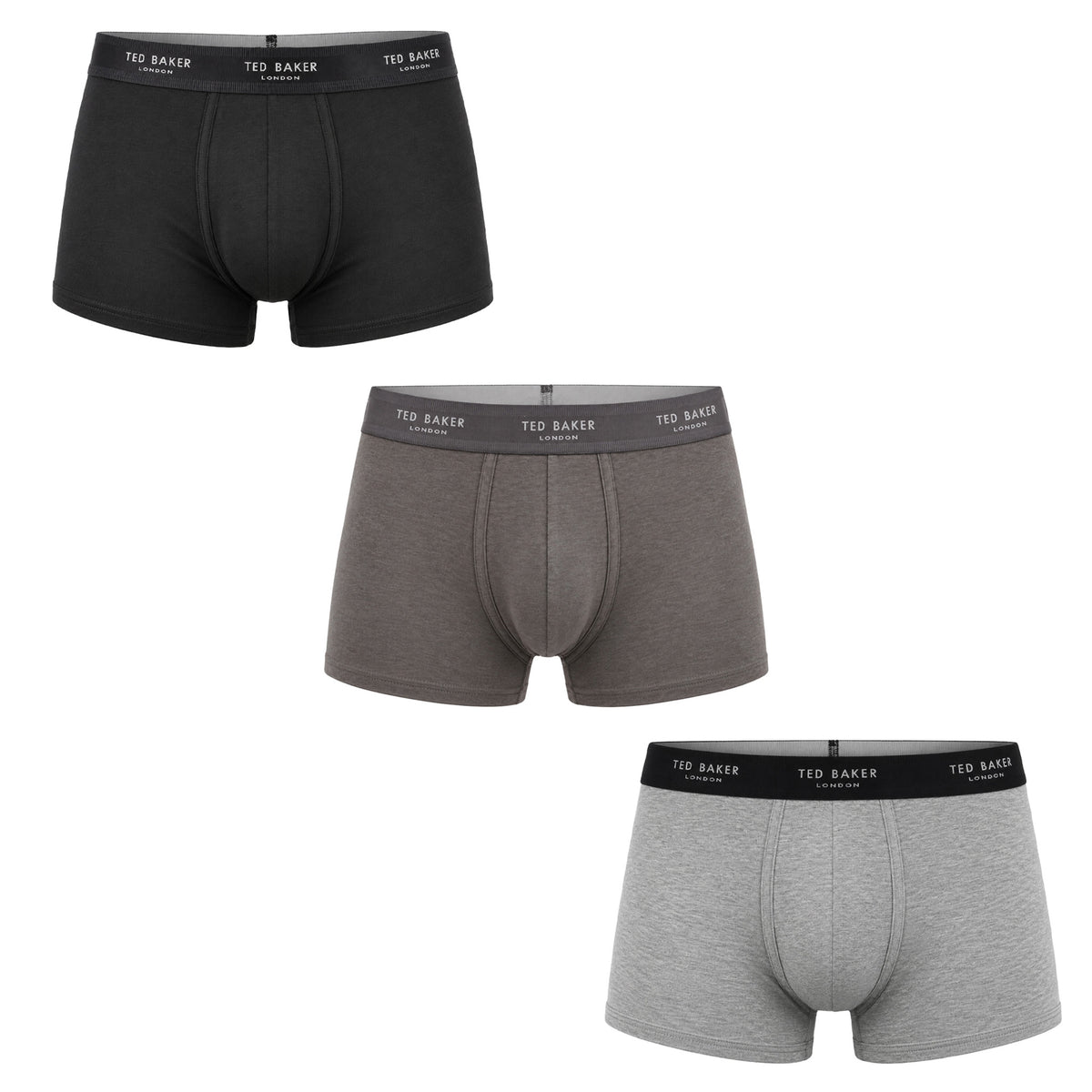 Ted Baker 3-Pack Nino Mens Multicolour Boxer Shorts