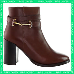 Ted Baker Anisea T-Hinge Womens Brown Ankle Boots NO BOX