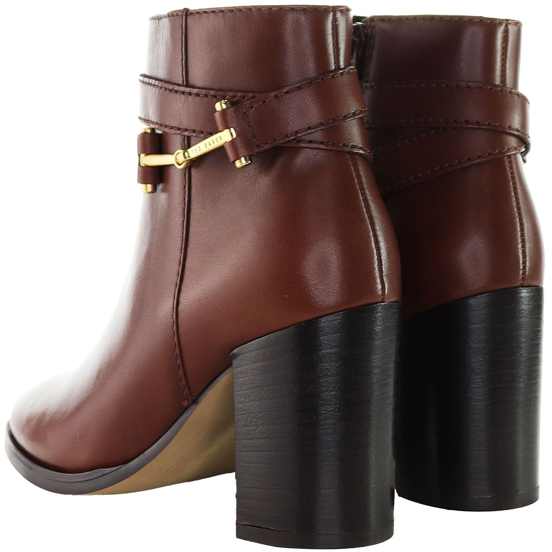 Ted Baker Anisea T-Hinge Womens Brown Ankle Boots