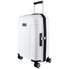 Ted Baker TRAVL Mens White Small Trolley Suitcase