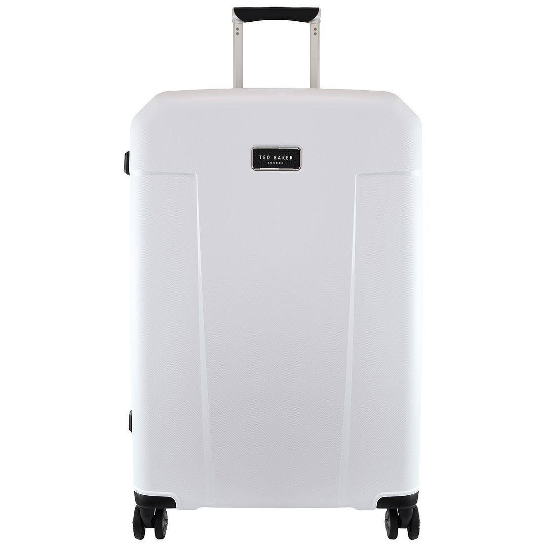 Ted Baker Suitcas Flying Colours White Medium Trolley Suitcase