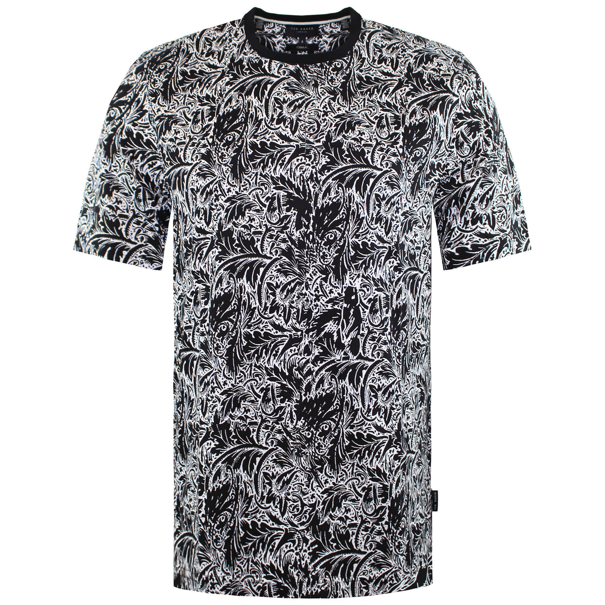 Ted Baker Tenant Mens Black AOP T-Shirt