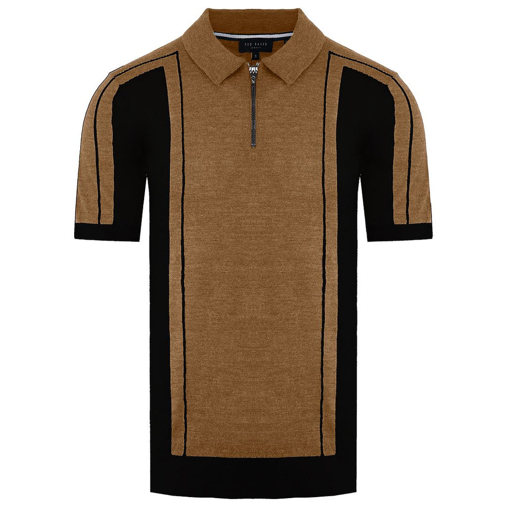 Ted Baker Jesty Mens Tan Polo Shirt