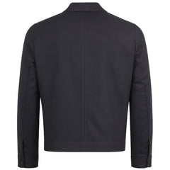 Ted Baker Henry Wool Blend Mens Black Harrington Jacket