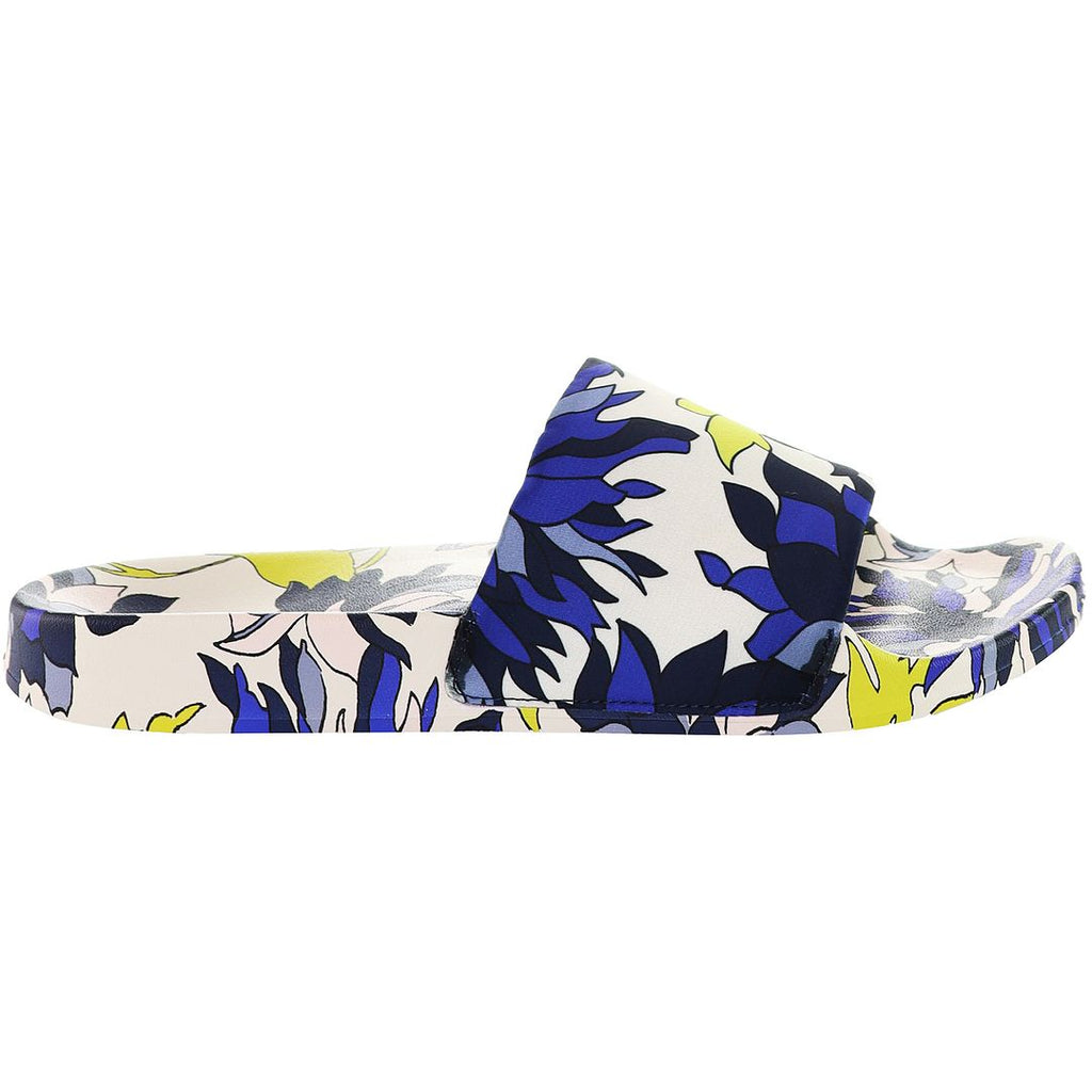 Ted Baker Anniti Floral Print Womens Blue Sliders