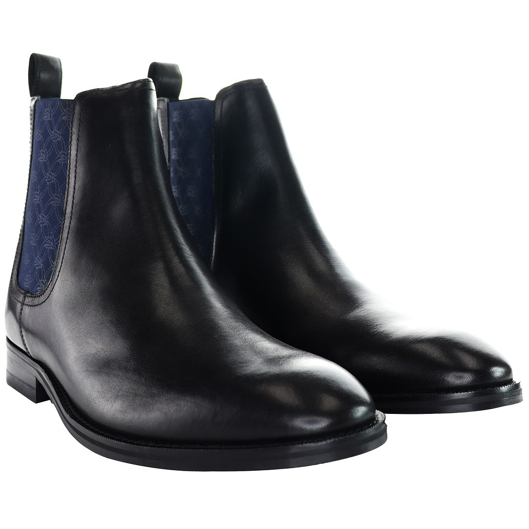 Ted Baker Lineus Mens Black Chelsea Boots