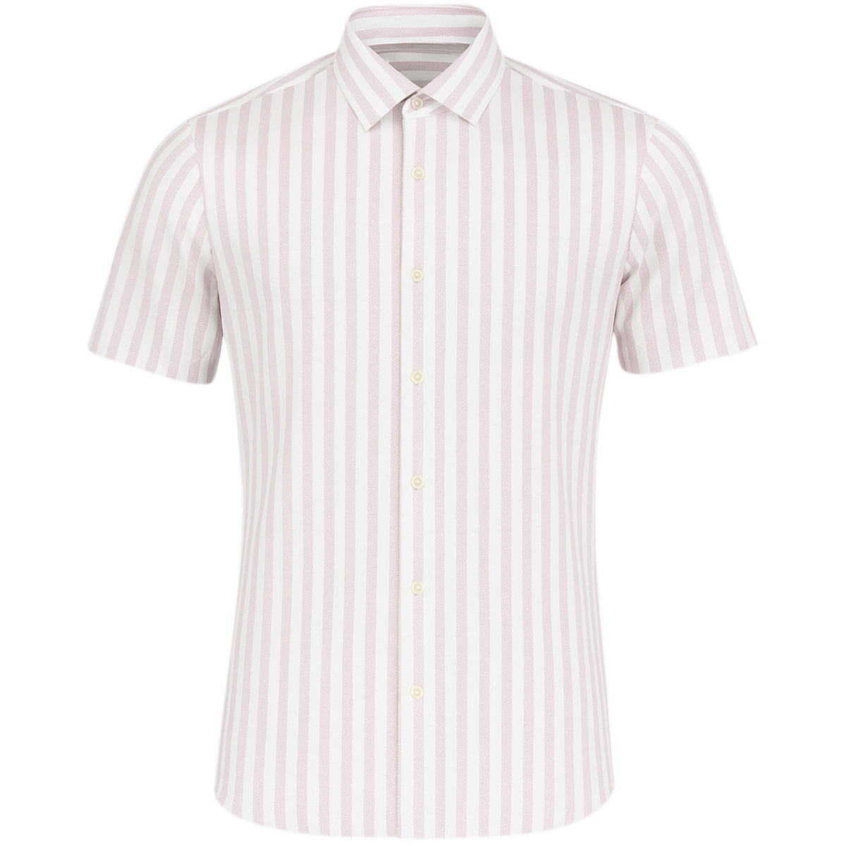 Ted Baker Arschot Stripe Mens Pink Shirt