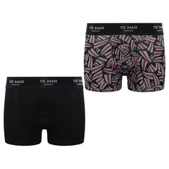 Ted Baker 2-Pack Nately Mens Printed Trunks