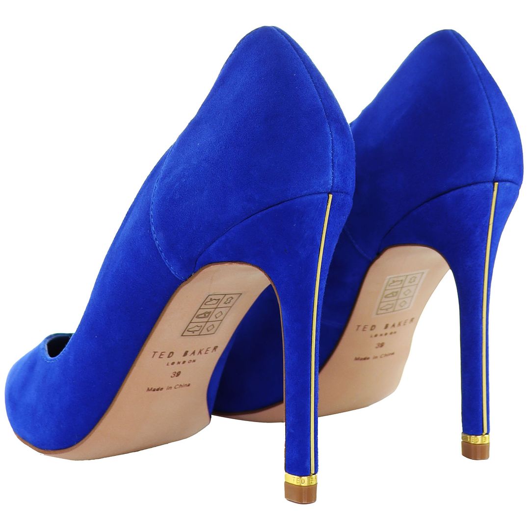 Ted Baker Orlays Womens Blue Court Shoes