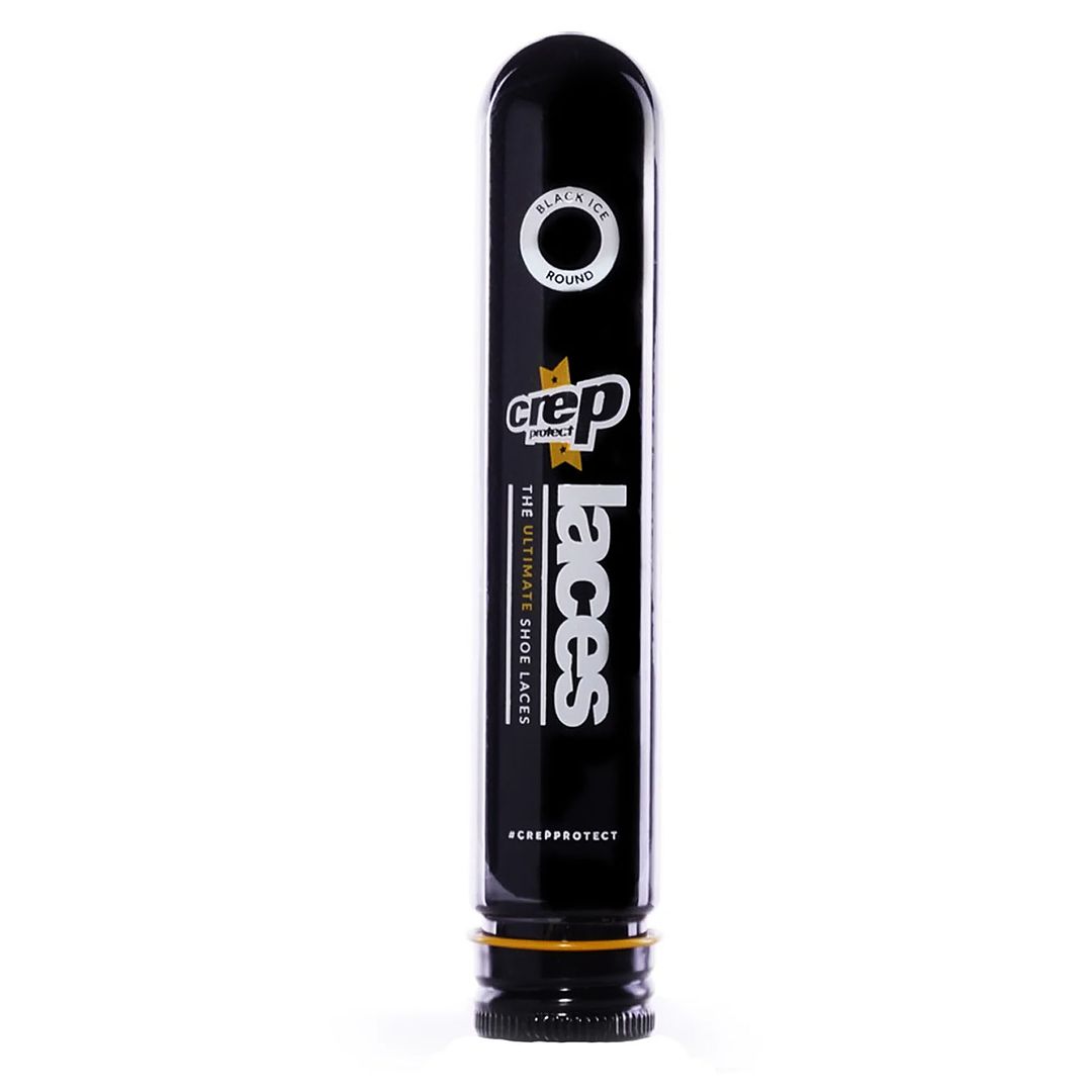 Crep Protect The Ultimate Flat Black Shoe Laces