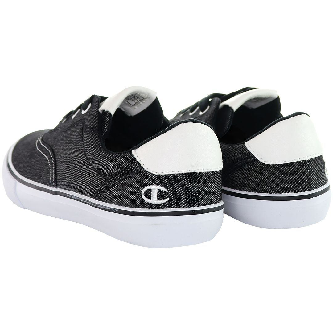 Champion Boston Kids Black Plimsolls