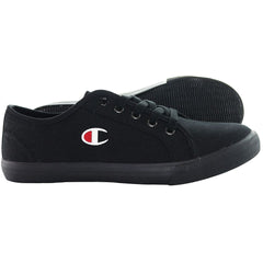 Champion Huntington Kids Black Plimsolls