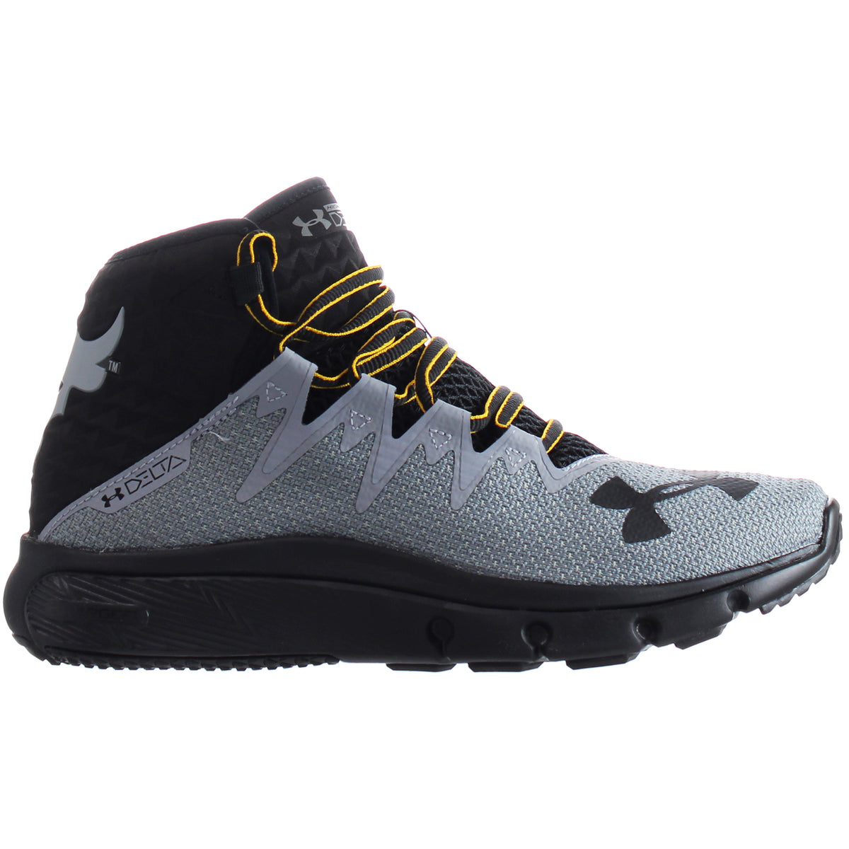 Under Armour Project Rock Delt Mens Grey Trainers