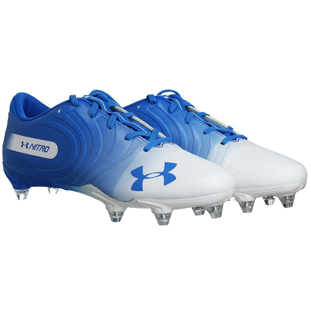 Under Armour Team Nitro Low Mens Blue Football Boots