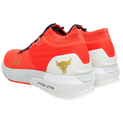 Under Armour x Project Rock Mens Orange Trainers