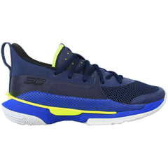 Under Armour x  Stephen Curry 7 Kids Navy Running Shoes
