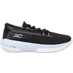 Under Armour SC 3 Zero III Kids Black Basketball Shoes
