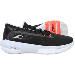 Under Armour SC 3 Zero III Kids Black Basketball Shoes