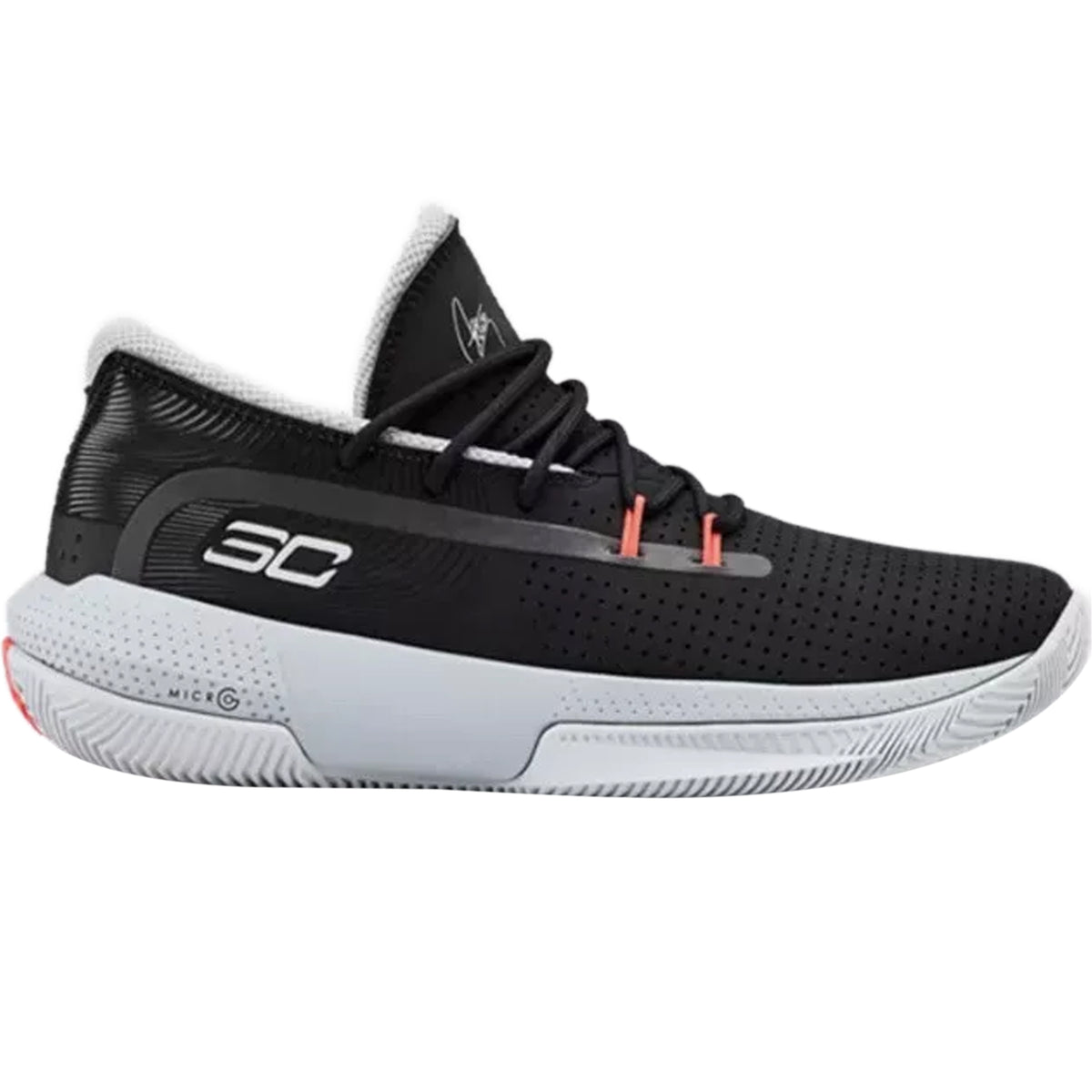 Under Armour SC 3 Zero III Kids Black Basketball Shoes