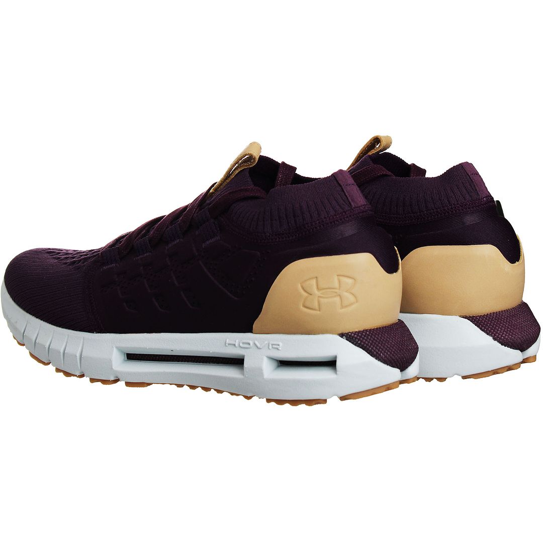 Under Armour HOVR Phantom Burgundy Trainers - Mens