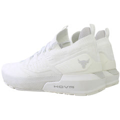 Under Armour Project Rock 3 Mens White Running Shoes