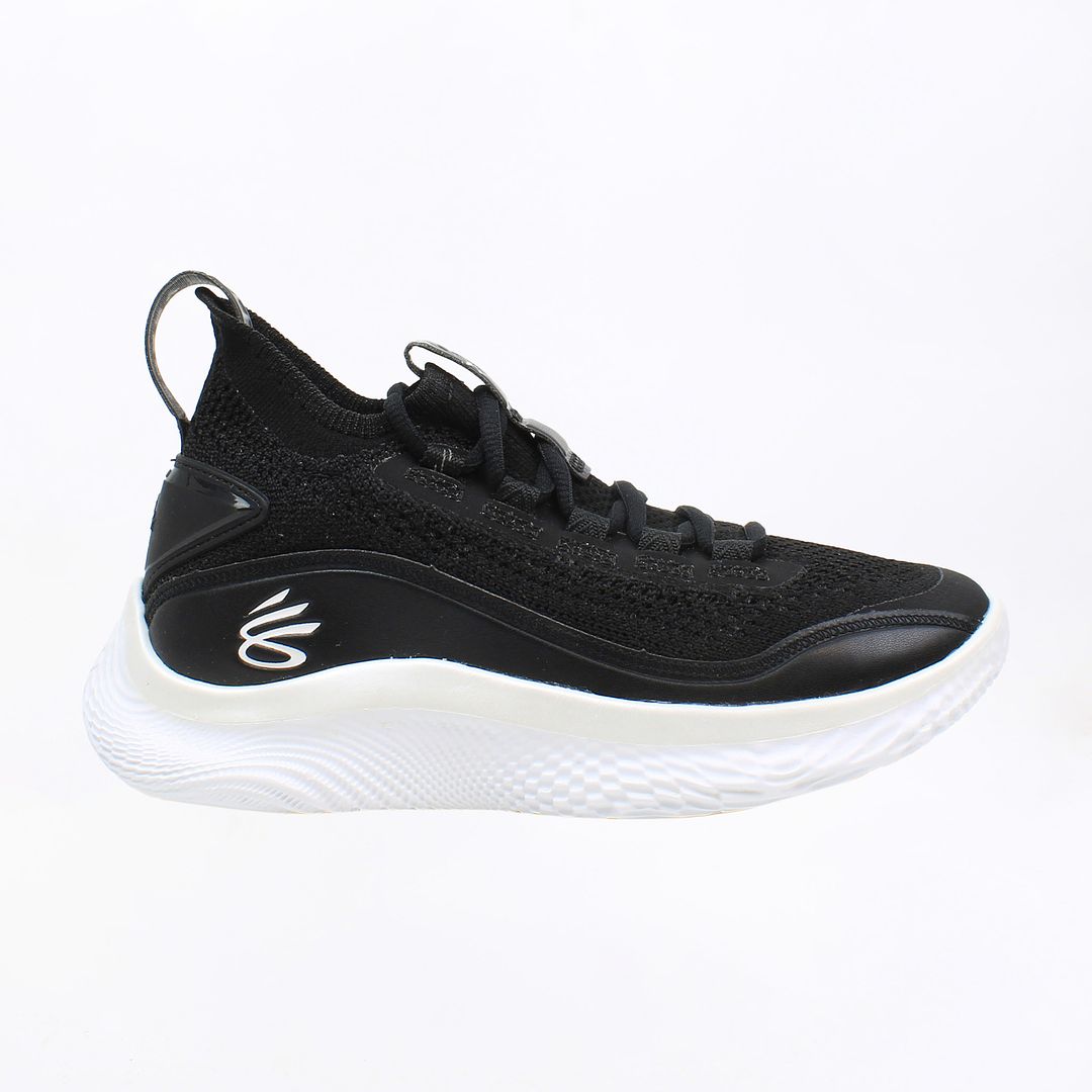 Under Armour Curry Flow 8 Kids Black Shoes NO BOX