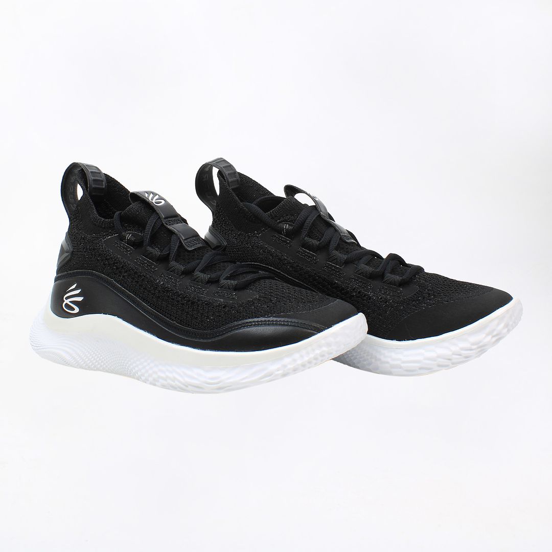 Under Armour Curry Flow 8 Kids Black Shoes NO BOX