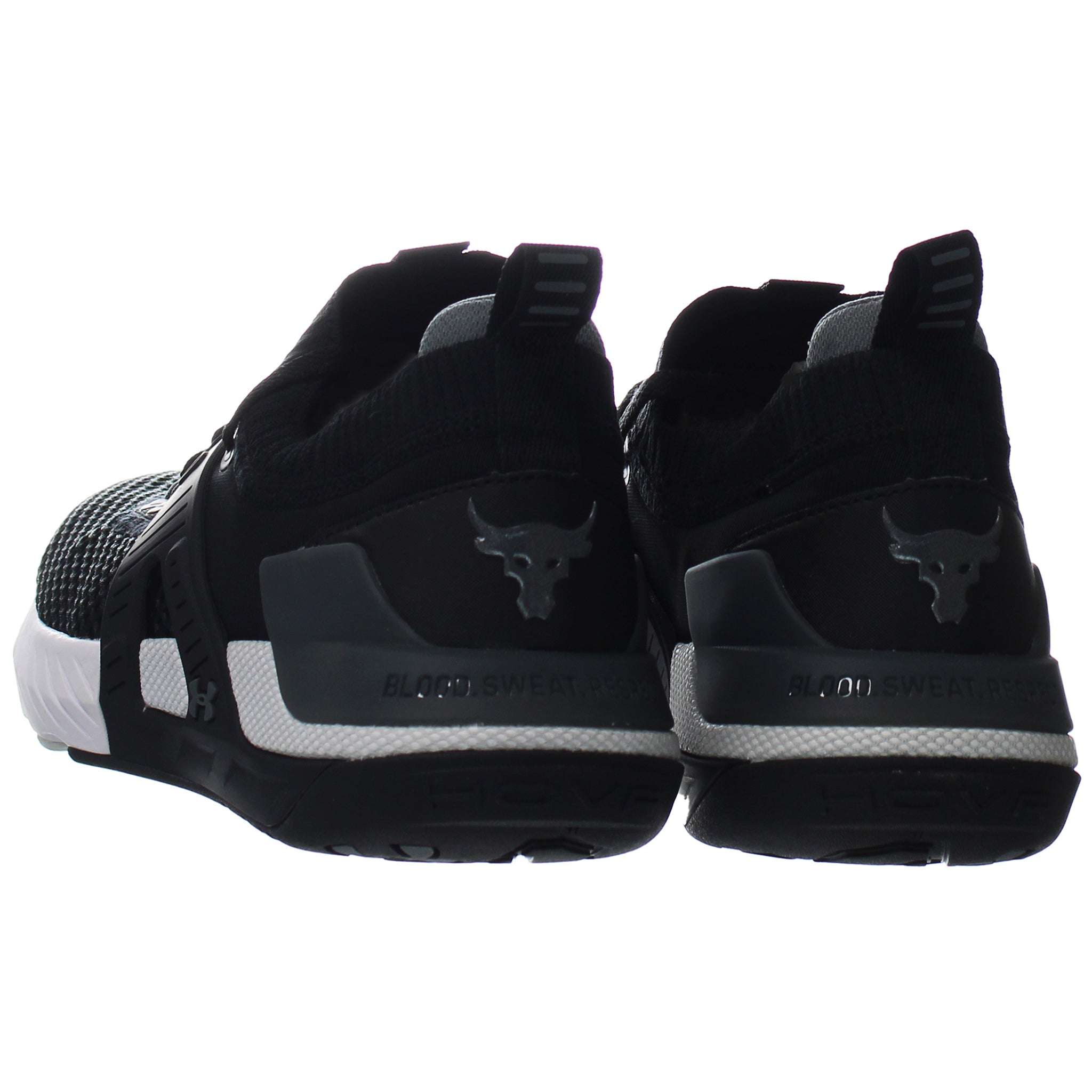 Under Armour Project Rock 4 Mens Black Trainers