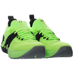 Under Armour Project Rock 4 Mens Green Trainers