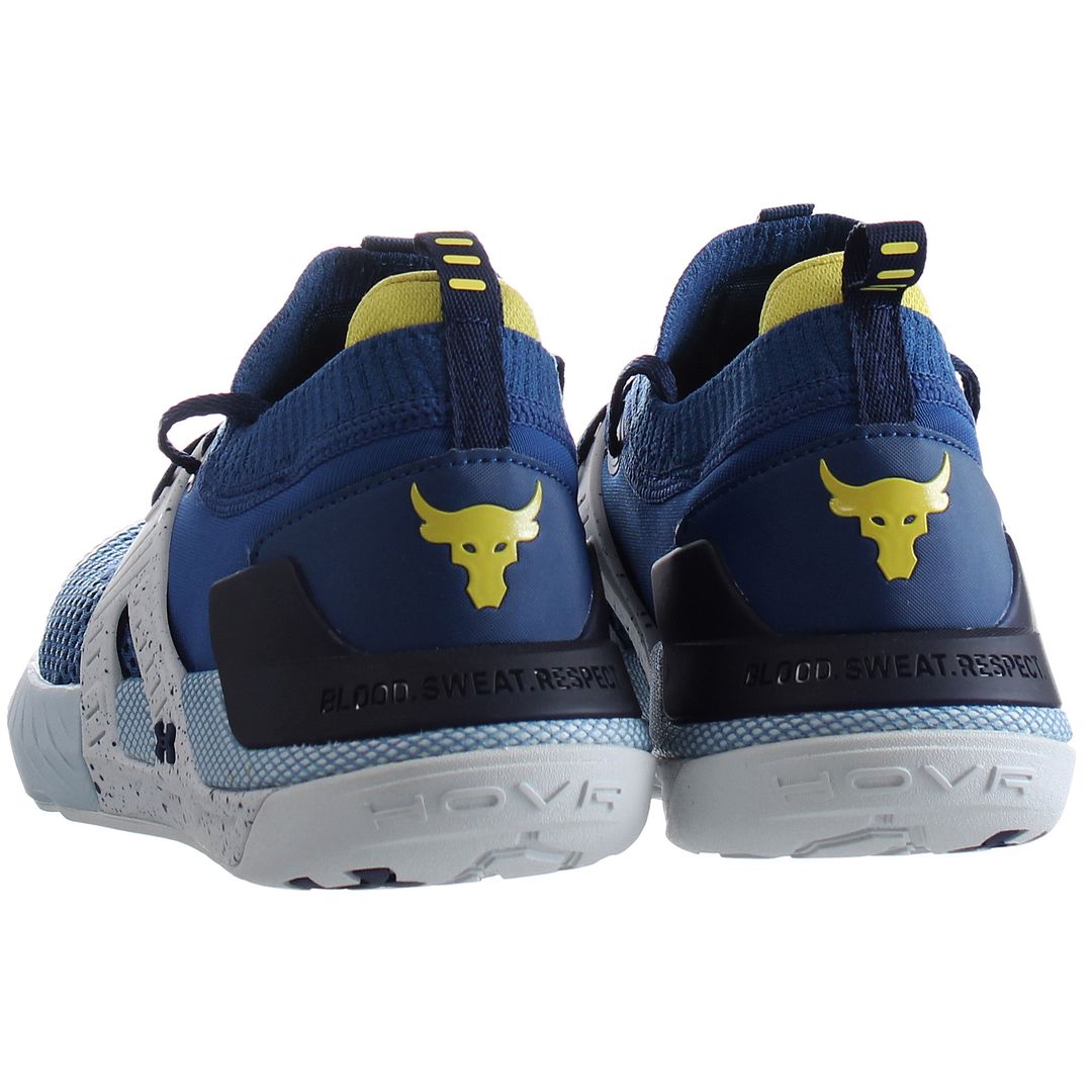 Under Armour UA Project Rock 4 Kids Blue Trainers