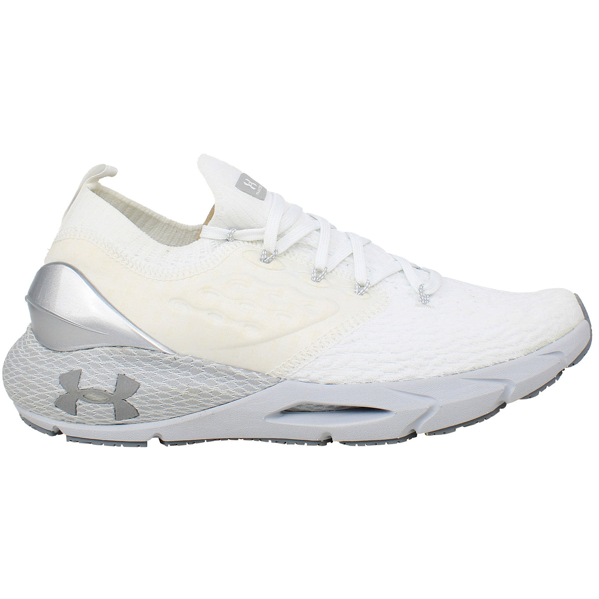 Under Armour HOVR Phantom 2 MTLC Mens White Running Shoes