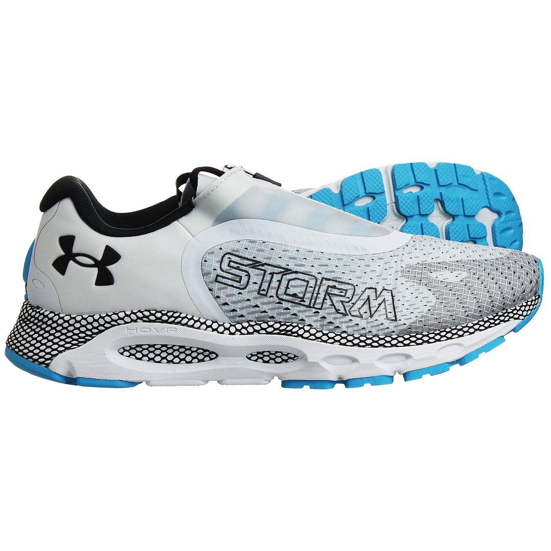 Under Armour HOVR Infinite 3 Storm Mens White Running Trainers