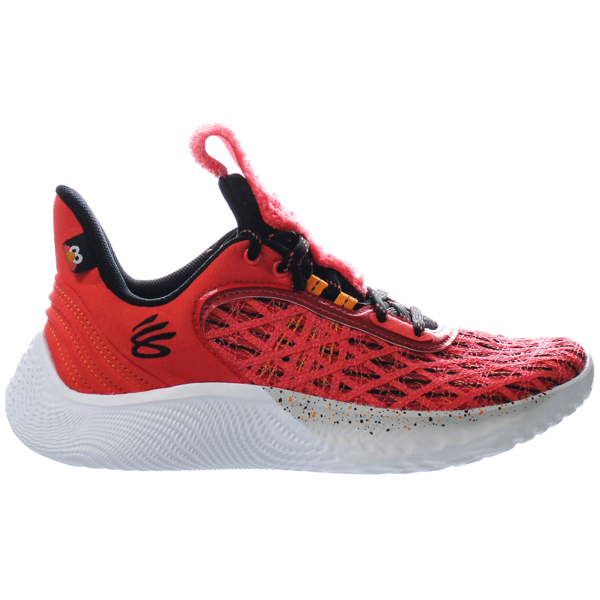 Under Armour Curry Flow 9 Sesame Street Red Kids Trainers