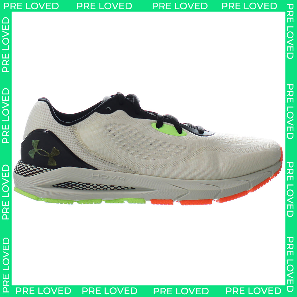 Under Armour HOVR Sonic 5 Mens Beige Running Shoes NO BOX