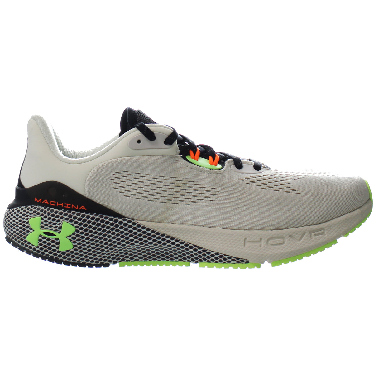 Under Armour HOVR Machina 3 Mens Beige Running Trainers