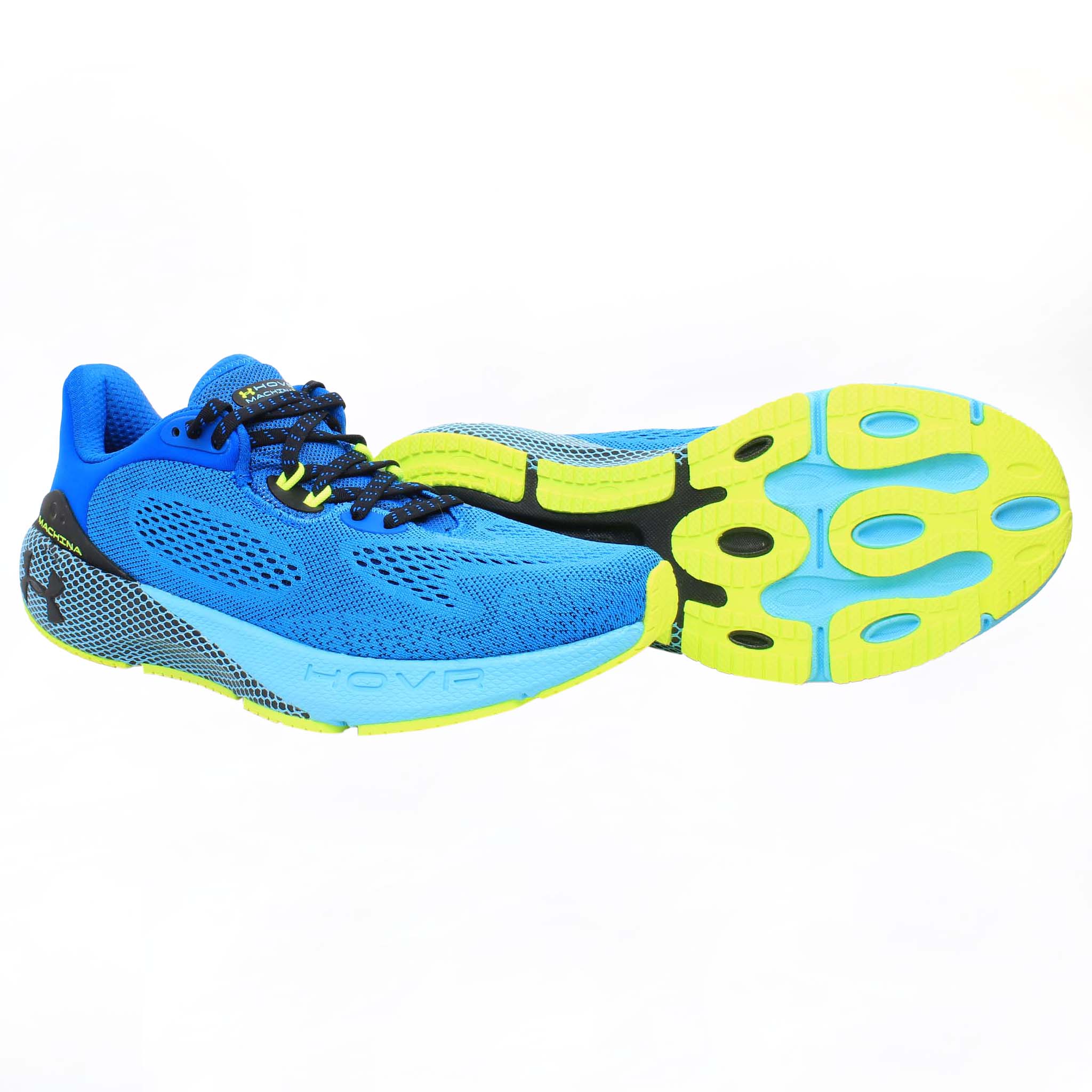 Under Armour HOVR Machina 3 Blue Mens Running Shoes NO BOX