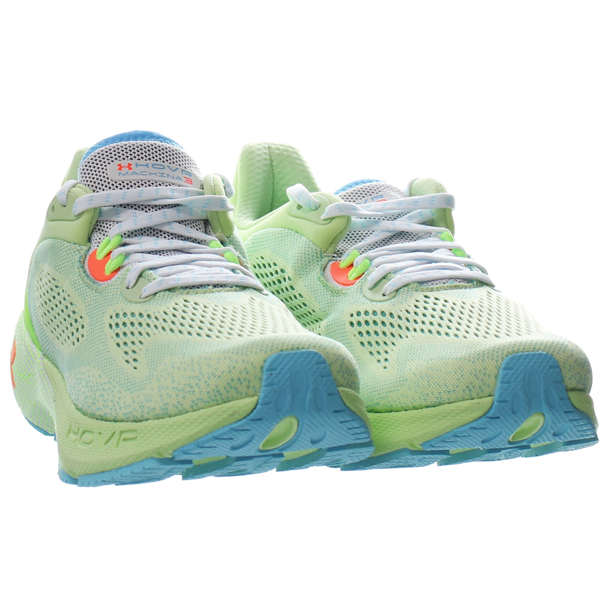 Under Armour HOVR Machina 3 Green Womens Running Trainers