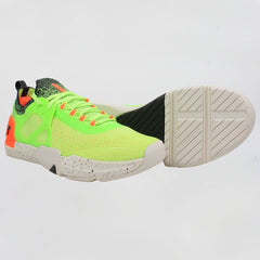 Under Armour TriBase Reign 4 Pro Green Mens Running Shoes No Box