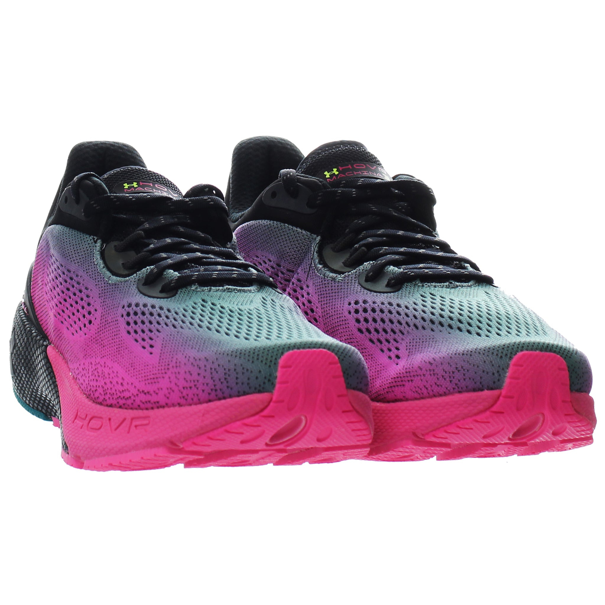 Under Armour Machina 3 Daylight Mens Black/Pink Running Trainers